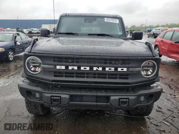 2023 Ford Bronco with VIN 1FMEE5BP5PLB05040, listed as a Copart auction lot 55619375 with 25,856 mi miles and Salvage title. Bid and sale history available at DreamBid. Image 5.