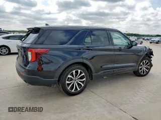 2022 Ford Explorer ST-Line with VIN 1FMSK7KH0NGB06232, listed as a Copart auction lot 55679435 with 52,499 mi miles and Salvage title. Bid and sale history available at DreamBid. Image 3.