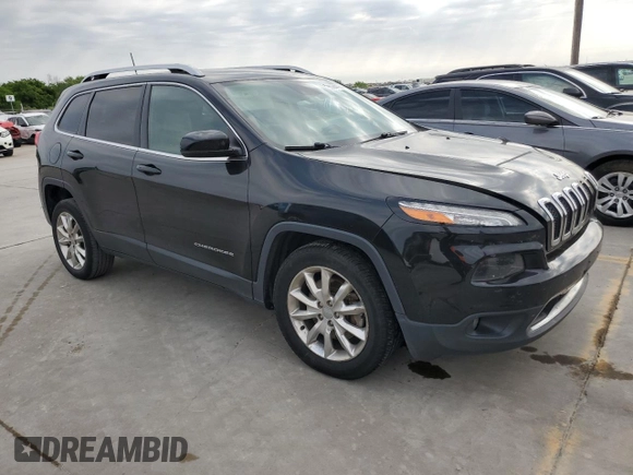 2016 Jeep Cherokee Limited with VIN 1C4PJLDS0GW217158, listed as a Copart auction lot 53044934 with 123,077 mi miles and Salvage Title. Bid and sale history available at carsss.com. Image 4.
