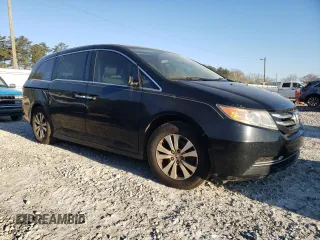 2017 Honda Odyssey EX-L with VIN 5FNRL5H69HB015808, listed as a Copart auction lot 50824895 with 158,934 mi miles and Clean Title. Bid and sale history available at DreamBid. Image 4.