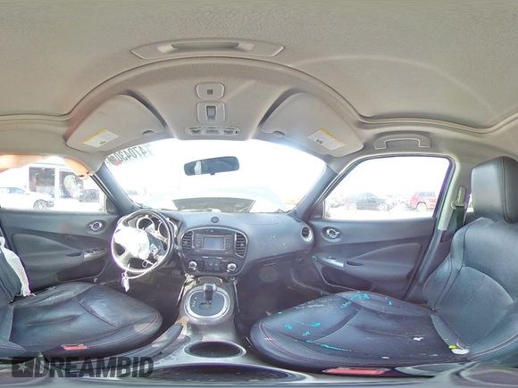 2011 Nissan Juke SV with VIN JN8AF5MR9BT019984, listed as a Copart auction lot 47043015 with Not Provided miles and Salvage Title. Bid and sale history available at DreamBid. Image 14.