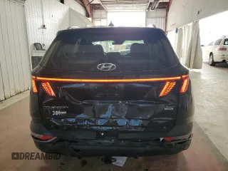 2023 Hyundai Tucson SEL z VIN 5NMJFCAE5PH167575, wystawiony jako Copart lot #58772945 z przebiegiem 16 733 mil mil oraz Szkoda całkowita • Salvage title. Historia ofert i sprzedaży dostępna na DreamBid. Obrazek 6.