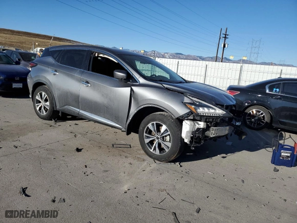 2021 Nissan Murano S with VIN 5N1AZ2AS4MC100303, listed as a Copart auction lot 80788294 with 0 mi miles and Salvage Title. Bid and sale history available at carsss.com. Image 4.