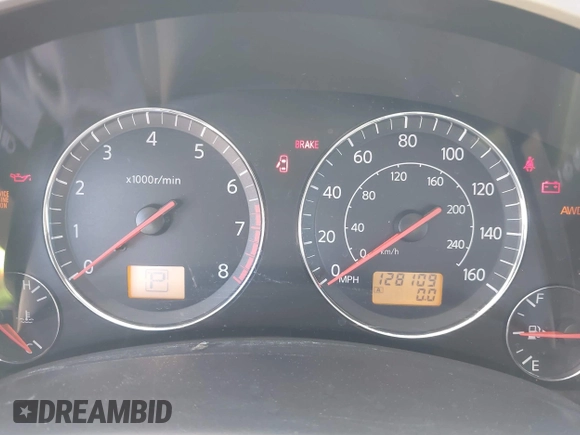 2004 Infiniti FX with VIN JNRAS08W74X213340, listed as a IAAI auction lot 41492249 with 128,109 mi miles and . Bid and sale history available at DreamBid. Image 7.