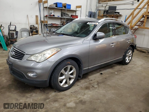 2008 Infiniti EX Journey with VIN JNKAJ09F88M358538, listed as a Copart auction lot 86903784 with 183,997 mi miles and Salvage Title. Bid and sale history available at DreamBid. Image 1.