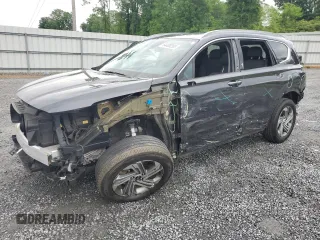 2022 Hyundai Santa Fe SEL with VIN 5NMS24AJ3NH409747, listed as a Copart auction lot 54400295 with 17,621 mi miles and Salvage Title. Bid and sale history available at DreamBid. Image 1.