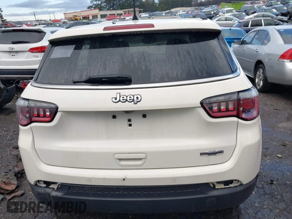 2020 Jeep Compass Latitude with VIN 3C4NJCBB9LT241954, listed as a IAAI auction lot 41355145 with Not Provided miles and . Bid and sale history available at carsss.com. Image 16.