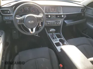 2017 Kia Optima LX with VIN KNAGT4L30H5153248, listed as a Copart auction lot 76112594 with 110,750 mi miles and Salvage title. Bid and sale history available at DreamBid. Image 8.