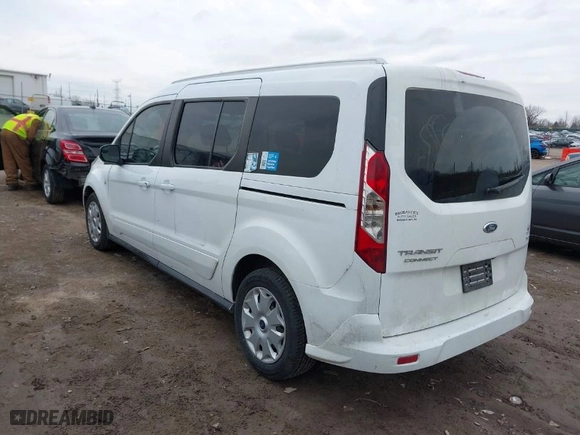 2015 Ford Transit Connect Wagon XLT with VIN NM0GE9F72F1224556, listed as a IAAI auction lot 41982515 with 149,072 mi miles. Bid and sale history available at carsss.com. Image 3.