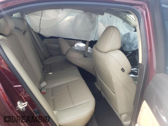 2016 Acura TLX Technology with VIN 19UUB2F55GA010961, listed as a Copart auction lot 59317605 with Not provided miles and Salvage title. Bid and sale history available at DreamBid. Image 10.