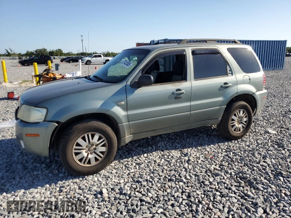 2006 Mercury Mariner Luxury with VIN 4M2CU57146KJ09890, listed as a Copart auction lot 57422405 with 279,773 mi miles and Non repairable. Bid and sale history available at DreamBid. Image 1.