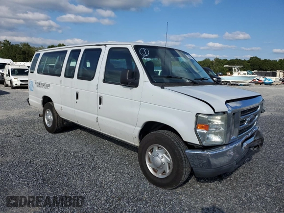 2012 Ford Econoline Passenger XL with VIN 1FBSS3BL1CDA04393, listed as a Copart auction lot 70426984 with 113,326 mi miles and Salvage Title. Bid and sale history available at DreamBid. Image 4.