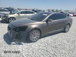 2014 Kia Cadenza Premium z VIN KNALN4D75E5129310, wystawiony jako Copart lot #51035645 z przebiegiem 105 118 mil mil oraz Szkoda całkowita • Salvage title. Historia ofert i sprzedaży dostępna na DreamBid. Obrazek 1.