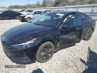 2023 Hyundai Elantra SEL with VIN KMHLM4AG4PU446977, listed as a Copart auction lot 46731605 with 24,842 mi miles and Salvage title. Bid and sale history available at DreamBid. Image 1.