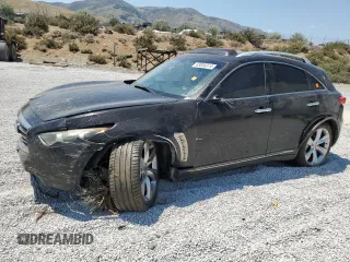 2012 Infiniti FX with VIN JN8BS1MW2CM180218, listed as a Copart auction lot 63055314 with Not Provided miles and Salvage Title. Bid and sale history available at DreamBid. Image 1.