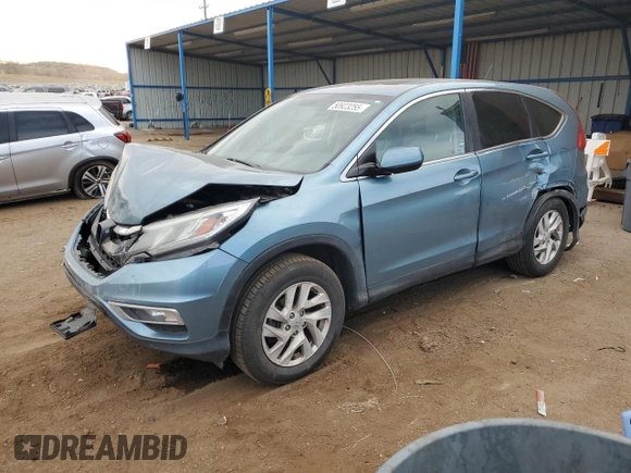 2016 Honda CR-V EX with VIN 2HKRM4H57GH701893, listed as a Copart auction lot 50923255 with 122,004 mi miles and Salvage Title. Bid and sale history available at DreamBid. Image 1.