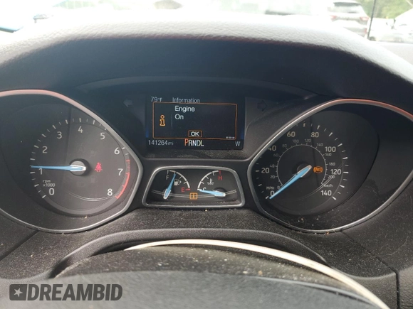 2016 Ford Focus SE z VIN 1FADP3F21GL400767, wystawiony jako Copart lot #52174835 z przebiegiem 141 264 mil mil oraz Szkoda całkowita • Salvage title. Historia ofert i sprzedaży dostępna na DreamBid. Obrazek 9.