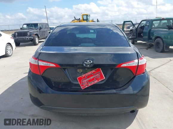 2015 Toyota Corolla L with VIN 5YFBURHE3FP307047, listed as a IAAI auction lot 41525250 with 181,605 mi miles and . Bid and sale history available at DreamBid. Image 16.