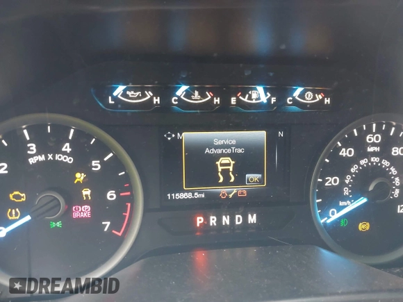 2017 Ford F-150 XL with VIN 1FTEW1EG1HKC32302, listed as a IAAI auction lot 42017882 with 115,868 mi miles. Bid and sale history available at carsss.com. Image 7.