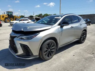 2022 Lexus NX with VIN JTJKGCEZ9N2005669, listed as a Copart auction lot 66520243 with 10,386 mi miles. Bid and sale history available at carsss.com. Image 1.