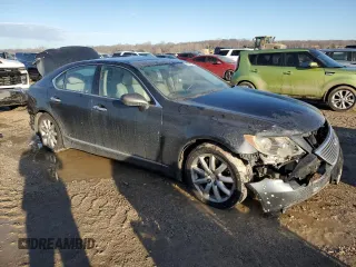 2007 Lexus LS 460 z VIN JTHBL46F075001860, wystawiony jako Copart lot #46585835 z przebiegiem 286 126 mil mil oraz Szkoda całkowita • Salvage title. Historia ofert i sprzedaży dostępna na DreamBid. Obrazek 4.