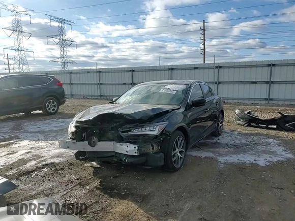 2019 Acura ILX w/Premium Pkg with VIN 19UDE2F79KA006669, listed as a Copart auction lot 41384065 with 99,271 mi miles and Salvage Title. Bid and sale history available at carsss.com. Image 11.