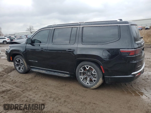 2023 Jeep Wagoneer Series III with VIN 1C4SJVDP7PS501816, listed as a Copart auction lot 84668924 with 21,877 mi miles and Clean title. Bid and sale history available at DreamBid. Image 2.