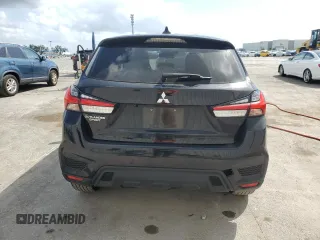 2022 Mitsubishi Outlander SE with VIN JA4APVAU6NU009195, listed as a Copart auction lot 52381595 with 43,969 mi miles and Salvage title. Bid and sale history available at DreamBid. Image 6.