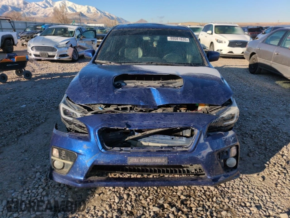 2017 Subaru WRX Limited with VIN JF1VA1J63H8806221, listed as a Copart auction lot 88081635 with 96,213 mi miles and Salvage Title. Bid and sale history available at carsss.com. Image 5.