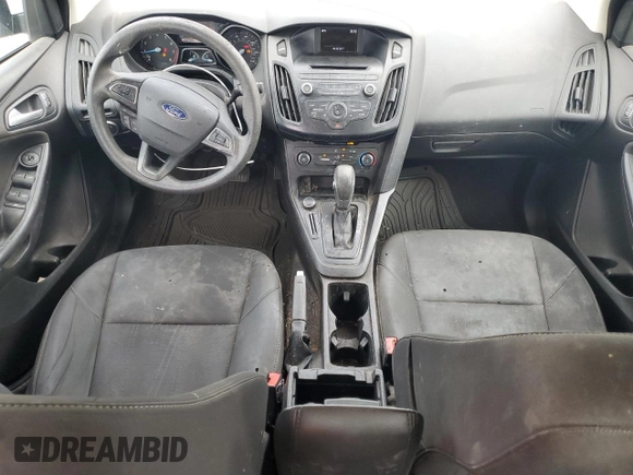 2017 Ford Focus SE with VIN 1FADP3F27HL217567, listed as a Copart auction lot 53749175 with 62,727 mi miles and Salvage title. Bid and sale history available at DreamBid. Image 8.