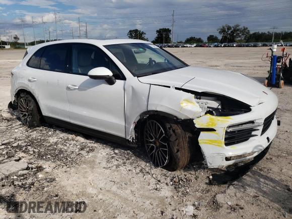 2021 Porsche Cayenne S with VIN WP1AB2AY8MDA27555, listed as a Copart auction lot 73644304 with 41,190 mi miles and Non repairable. Bid and sale history available at DreamBid. Image 4.