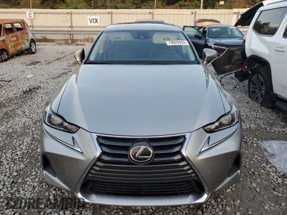 2019 Lexus IS with VIN JTHBA1D26K5085955, listed as a Copart auction lot 79029424 with 40,555 mi miles and Salvage Title. Bid and sale history available at carsss.com. Image 5.