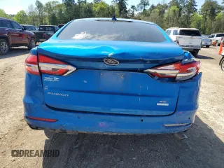 2020 Ford Fusion SE with VIN 3FA6P0HD7LR126380, listed as a Copart auction lot 50234215 with 70,438 mi miles and Salvage Title. Bid and sale history available at carsss.com. Image 6.