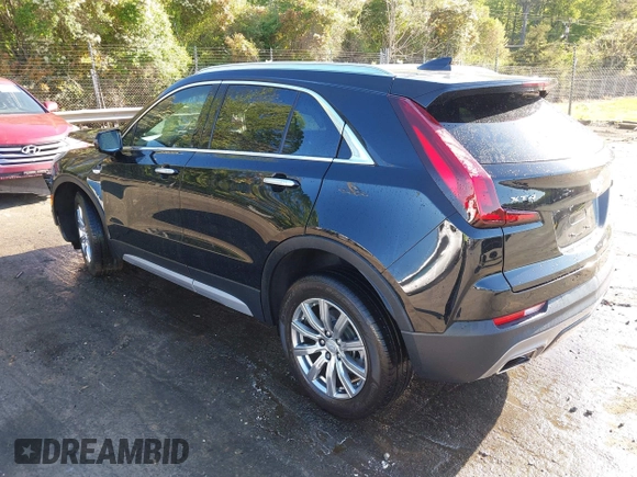 2021 Cadillac XT4 FWD Premium Luxury with VIN 1GYFZCR43MF052422, listed as a IAAI auction lot 41985859 with 25,112 mi miles. Bid and sale history available at carsss.com. Image 3.