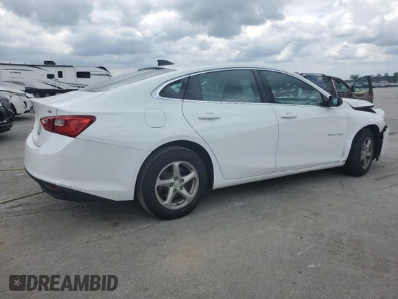 2016 Chevrolet Malibu LS with VIN 1G1ZB5ST5GF326916, listed as a Copart auction lot 59814265 with 104,466 mi miles and Salvage title. Bid and sale history available at DreamBid. Image 3.