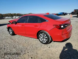 2024 Honda Civic LX z VIN 2HGFE2F20RH576701, wystawiony jako Copart lot #83652944 z przebiegiem Nie podano mil oraz Szkoda całkowita • Salvage title. Historia ofert i sprzedaży dostępna na DreamBid. Obrazek 2.