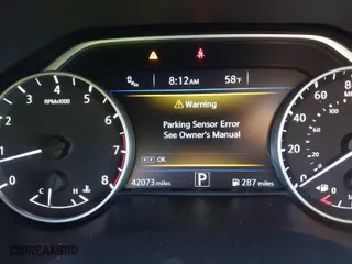 2017 Nissan Maxima SR with VIN 1N4AA6AP3HC453027, listed as a IAAI auction lot 41965266 with 42,073 mi miles. Bid and sale history available at carsss.com. Image 16.