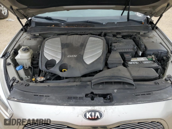 2014 Kia Cadenza Premium with VIN KNALN4D77E5134265, listed as a Copart auction lot 74512754 with 0 mi miles and Salvage Title. Bid and sale history available at carsss.com. Image 11.