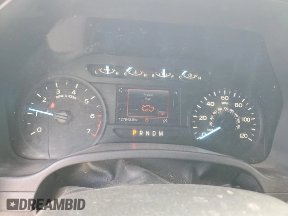 2020 Ford F-150 XL with VIN 1FTFX1E4XLKE08702, listed as a Copart auction lot 46956495 with 127,643 mi miles and Non Repairable. Bid and sale history available at carsss.com. Image 9.