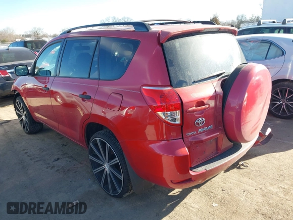 2007 Toyota RAV4 with VIN JTMZD33V876043075, listed as a IAAI auction lot 41464567 with 206,969 mi miles. Bid and sale history available at carsss.com. Image 3.