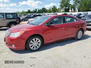 2012 Buick LaCrosse Leather with VIN 1G4GC5ER9CF265281, listed as a Copart auction lot 59229275 with 52,194 mi miles and Clean title. Bid and sale history available at DreamBid. Image 1.