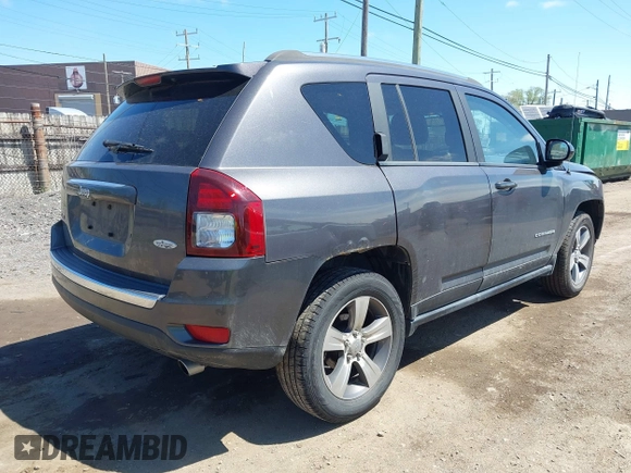 2017 Jeep Compass High Altitude with VIN 1C4NJDEB7HD128745, listed as a IAAI auction lot 42225705 with 99,680 mi miles and . Bid and sale history available at DreamBid. Image 4.