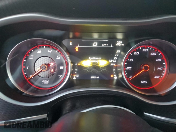 2017 Dodge Charger R/T with VIN 2C3CDXCT3HH626797, listed as a Copart auction lot 84427074 with 87,703 mi miles and Salvage title. Bid and sale history available at DreamBid. Image 9.
