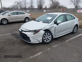 2022 Toyota Corolla LE with VIN JTDEPMAEXN3011631, listed as a IAAI auction lot 41727267 with 64,145 mi miles and . Bid and sale history available at DreamBid. Image 16.
