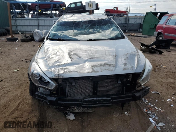 2014 Kia Cadenza Premium with VIN KNALN4D77E5126487, listed as a Copart auction lot 75335474 with 0 mi miles and Salvage Title. Bid and sale history available at carsss.com. Image 5.