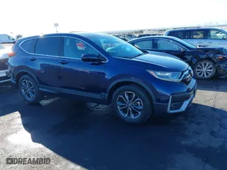 2020 Honda CR-V EX with VIN 2HKRW1H50LH418657, listed as a IAAI auction lot 41271494 with 28,917 mi miles. Bid and sale history available at carsss.com. Image 1.