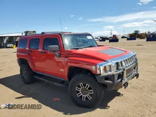 2009 Hummer H3 SUV with VIN 5GTEN13E998135702, listed as a Copart auction lot 68387524 with 129,541 mi miles and Salvage Title. Bid and sale history available at carsss.com. Image 4.
