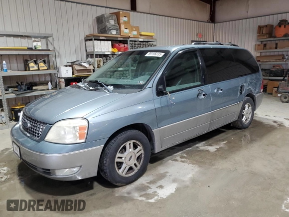 2004 Ford Freestar Limited z VIN 2FMDA58254BA54752, wystawiony jako Copart lot #89195235 z przebiegiem Nie podano mil oraz Szkoda całkowita • Salvage title. Historia ofert i sprzedaży dostępna na DreamBid. Obrazek 1.