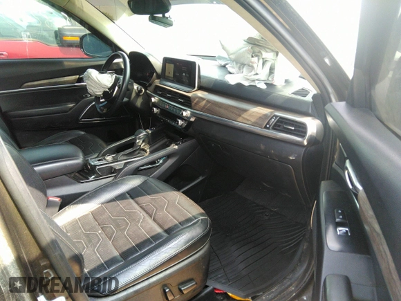2020 Kia Telluride SX with VIN 5XYP5DHC7LG003935, listed as a IAAI auction lot 32399947 with 82,256 mi miles and . Bid and sale history available at DreamBid. Image 5.