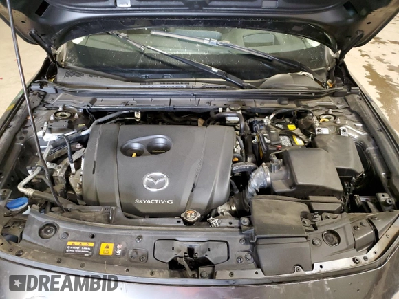 2022 Mazda 3 Premium with VIN 3MZBPADL3NM314922, listed as a Copart auction lot 80334484 with 28,445 mi miles and Salvage Title. Bid and sale history available at DreamBid. Image 11.